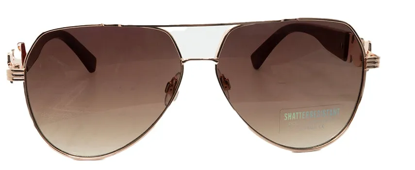 Men & Women Hip Hop Large Aviator Sunglasses