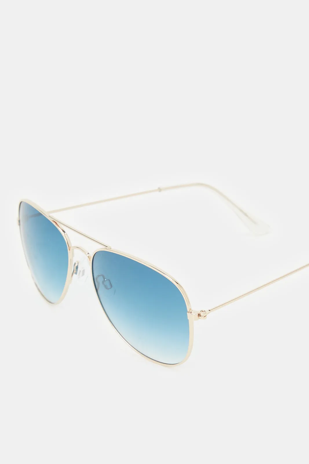 Men Blue Aviator Sunglasses