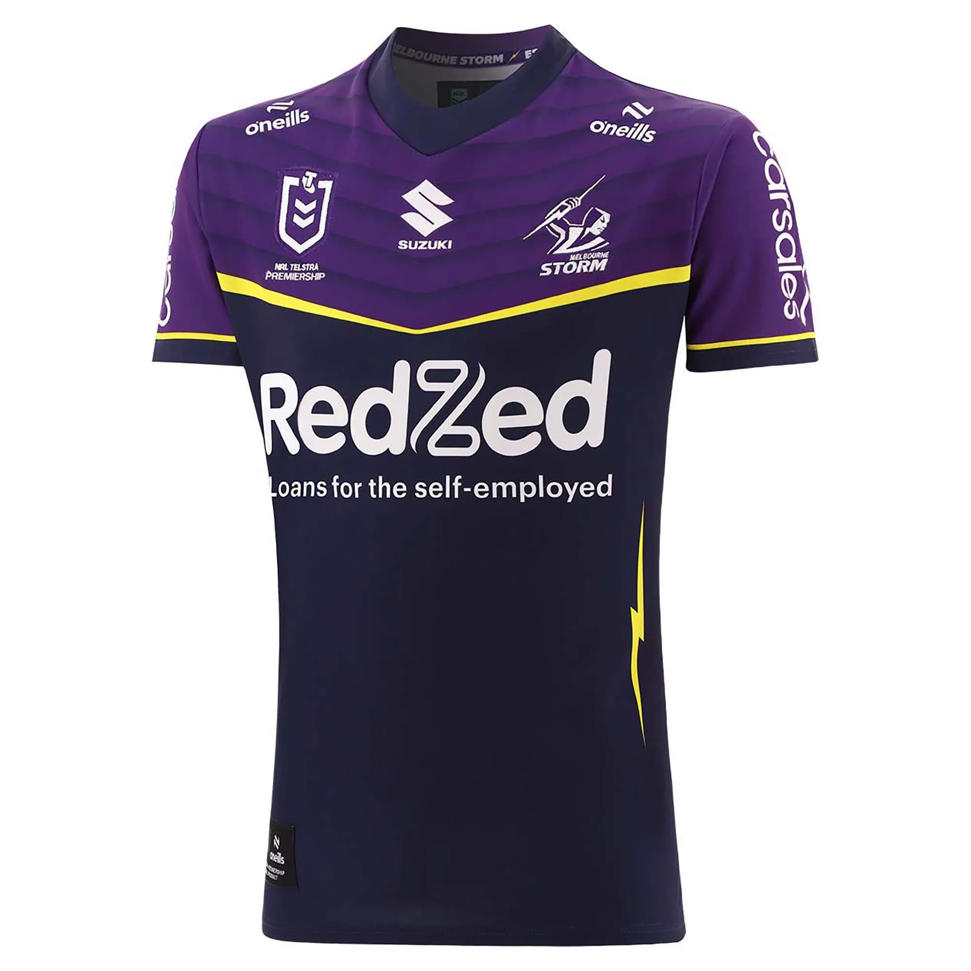 Men's NRL Melbourne Storm 2025 Home Replica Jersey