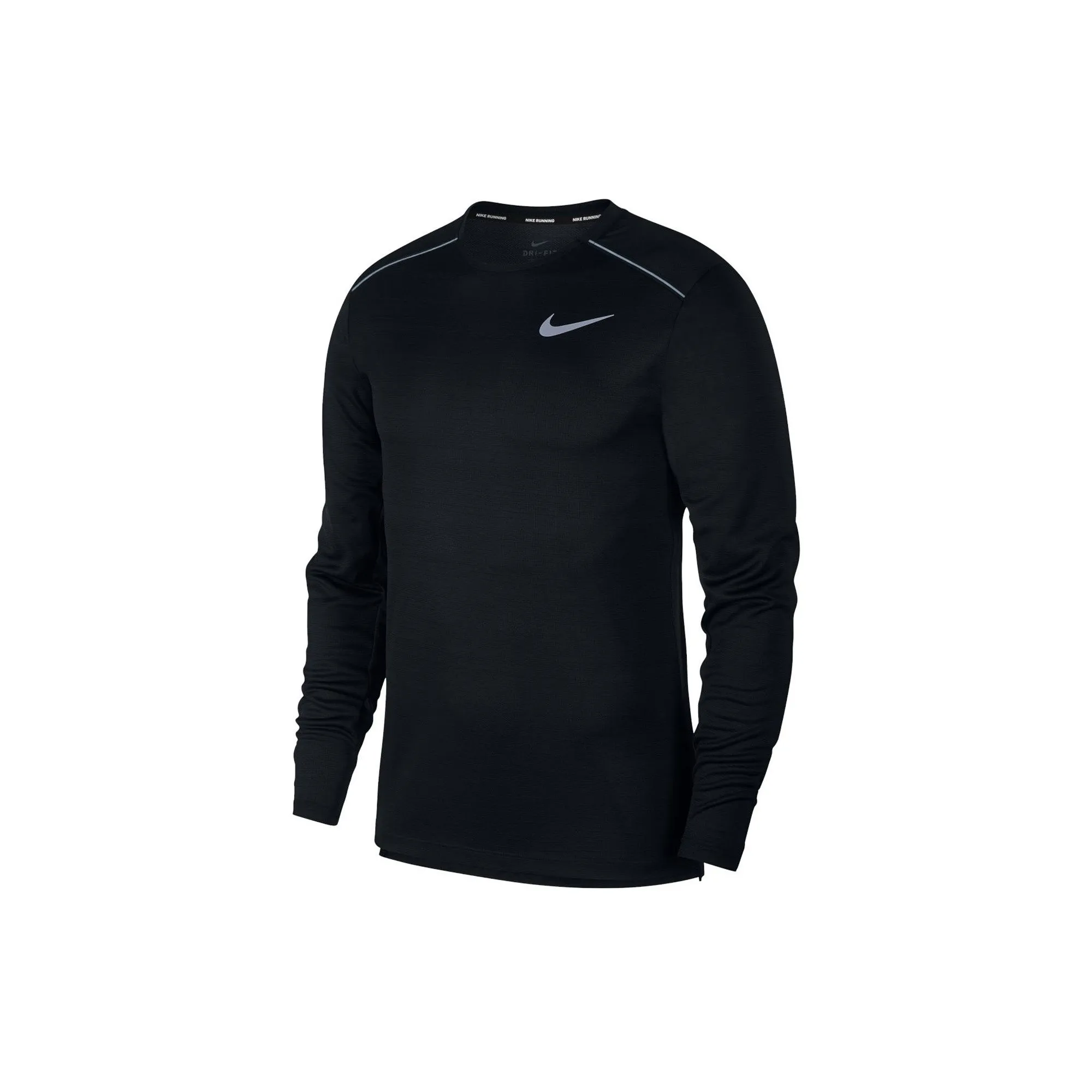 Nike Dri-FIT Miler Long-Sleeve Running Top 'Black'