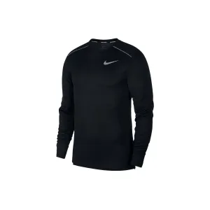 Nike Dri-FIT Miler Long-Sleeve Running Top 'Black'