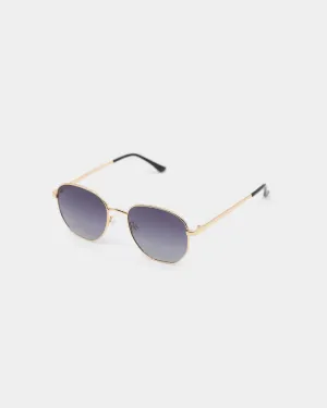 NUQE Men's Rewind Sunglasses Black/Gold