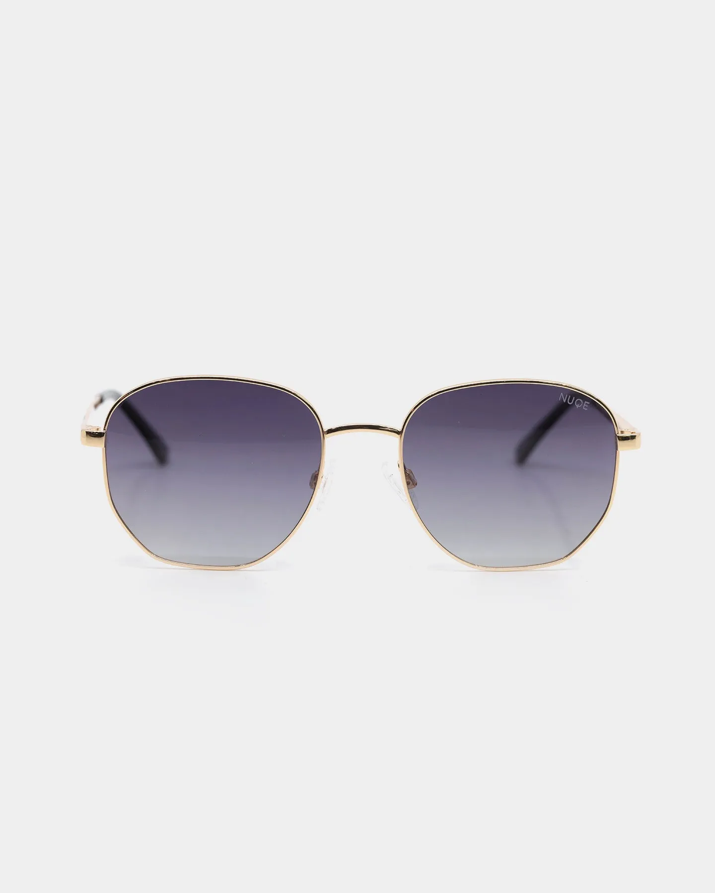 NUQE Men's Rewind Sunglasses Black/Gold