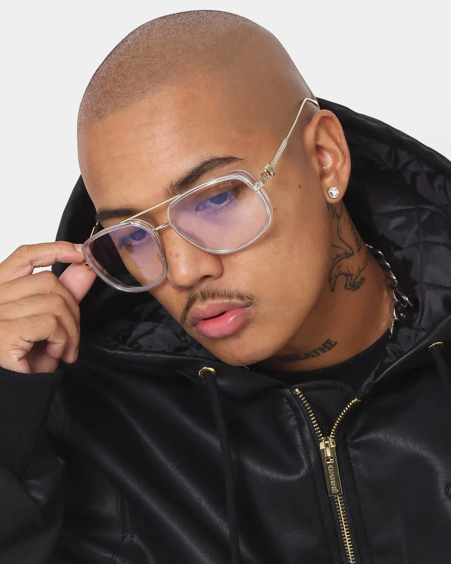 NUQE Quattro Sunglasses Clear/Bluelight