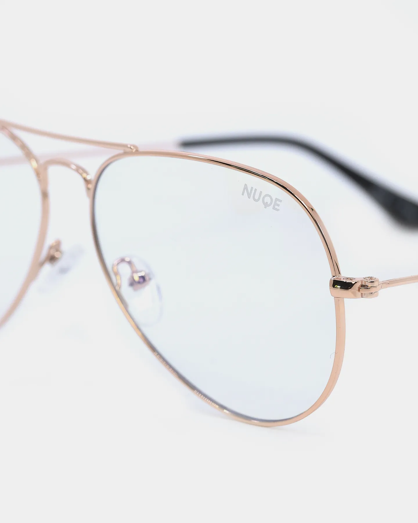 NUQE Rolla Bluelight Glasses Gold/Bluelight