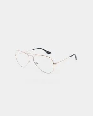 NUQE Rolla Bluelight Glasses Gold/Bluelight