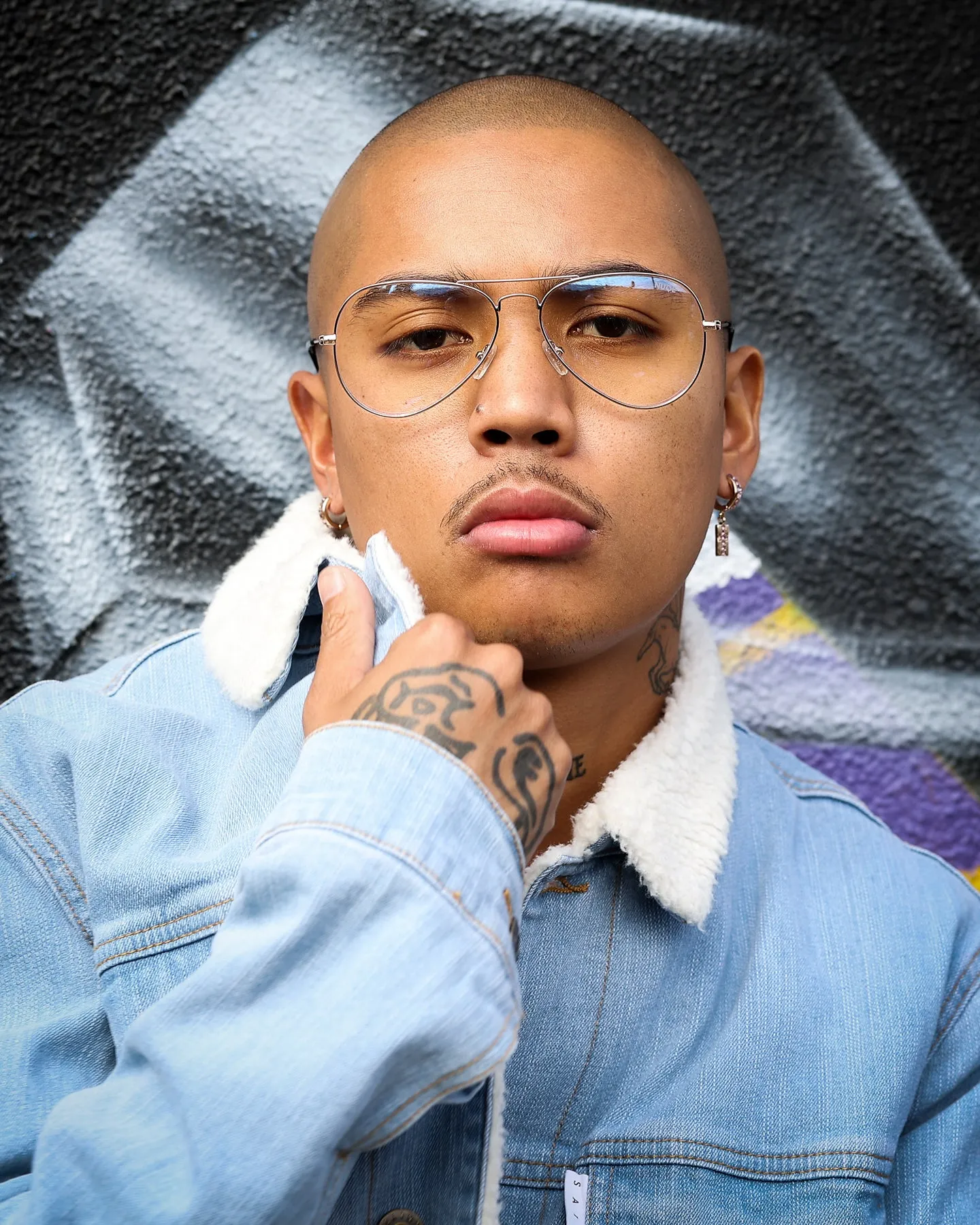 NUQE Rolla Bluelight Glasses Gold/Bluelight