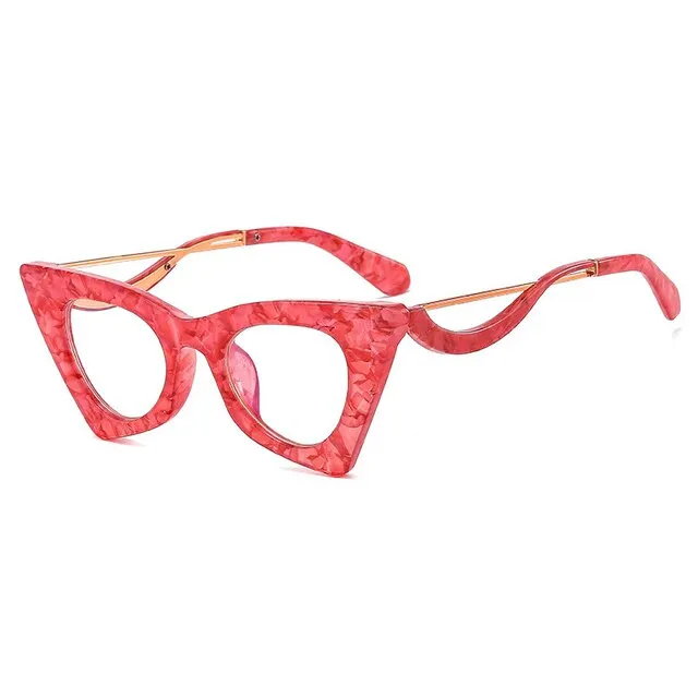 Oec Cpo Retro Cat Eye Optical Glasses Frames--Fashion Clear Lens Glasses