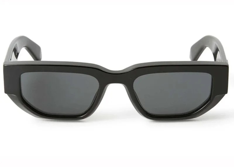 Off-White Greeley Square Sunglasses Black/Dark Grey