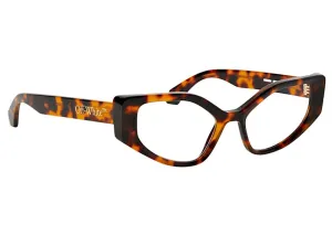 Off-White Style 24 Eyeglasses Havana