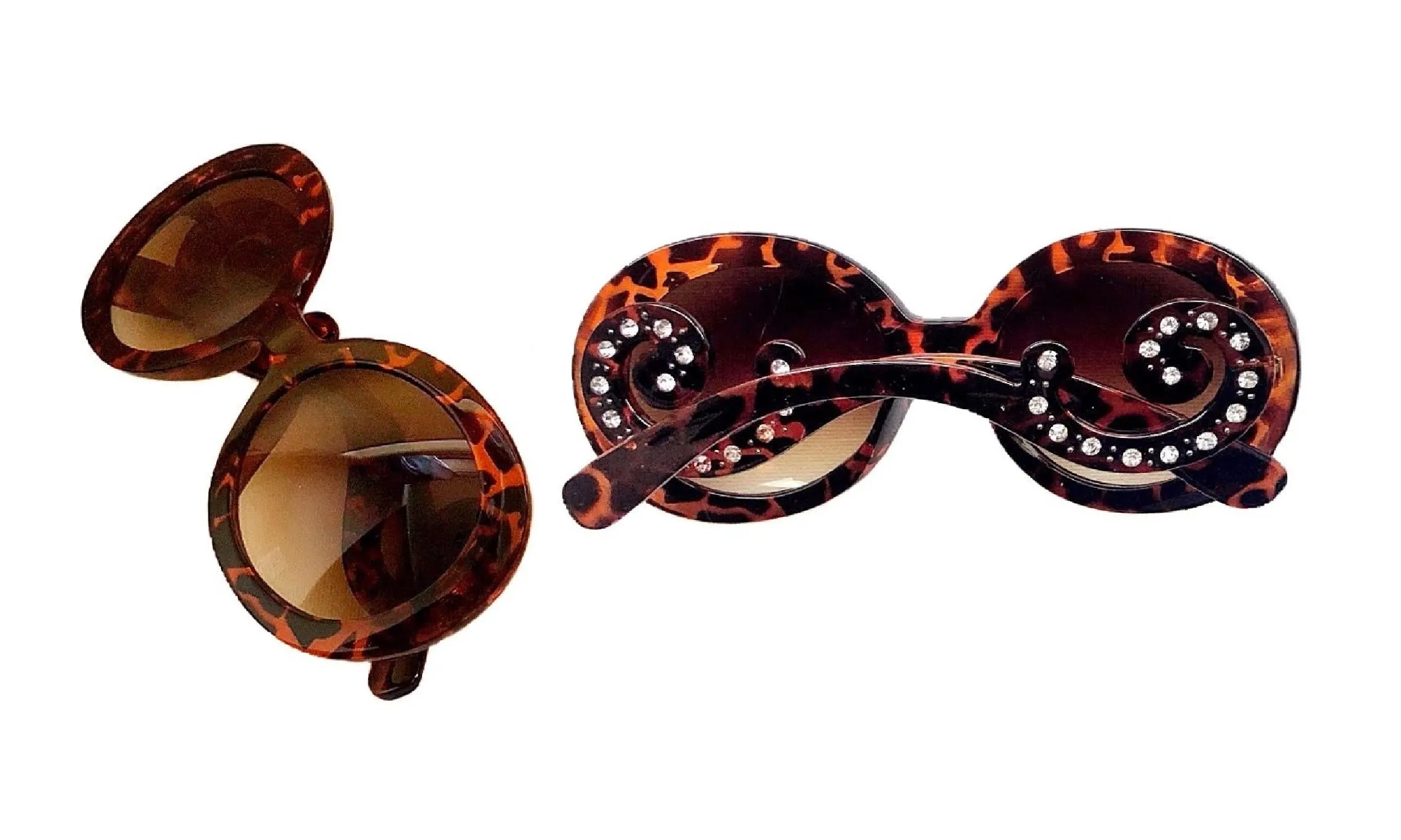 Oversized & Rhinestone Fashion Sunglasses