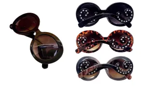 Oversized & Rhinestone Fashion Sunglasses