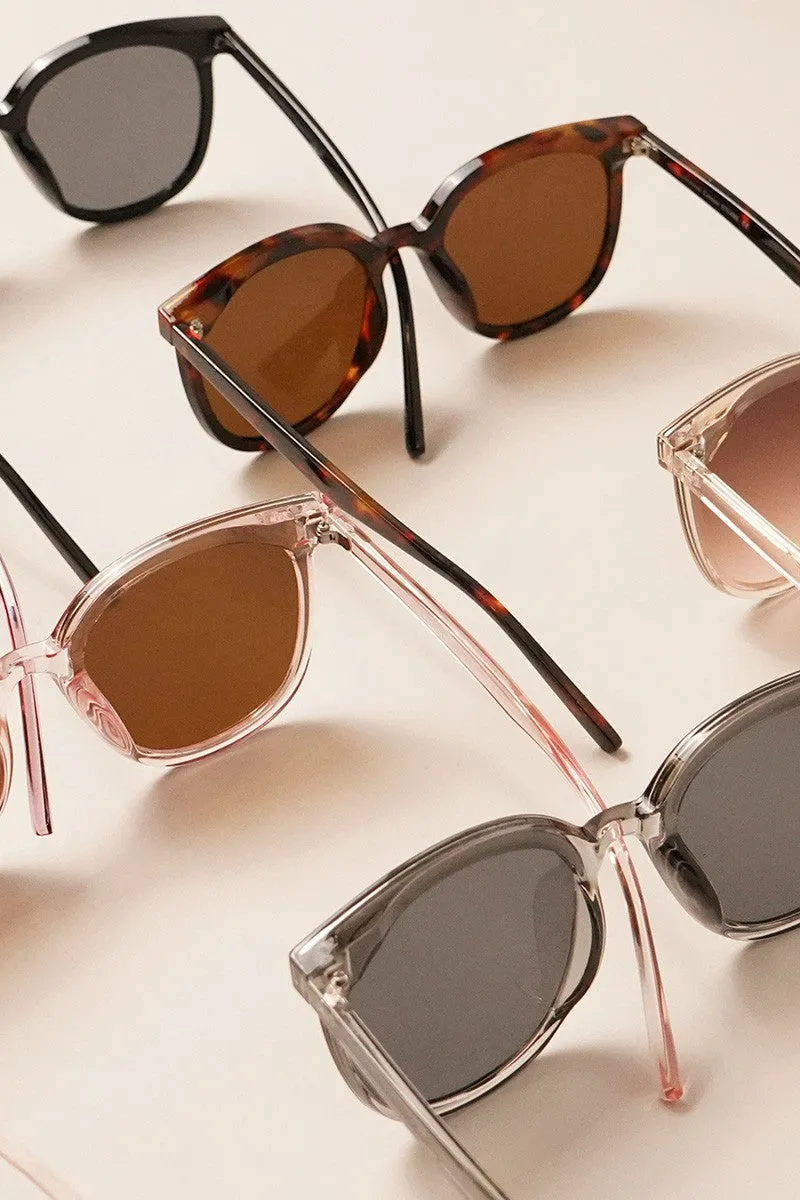 Oversized Butterfly Gradient Sunglasses