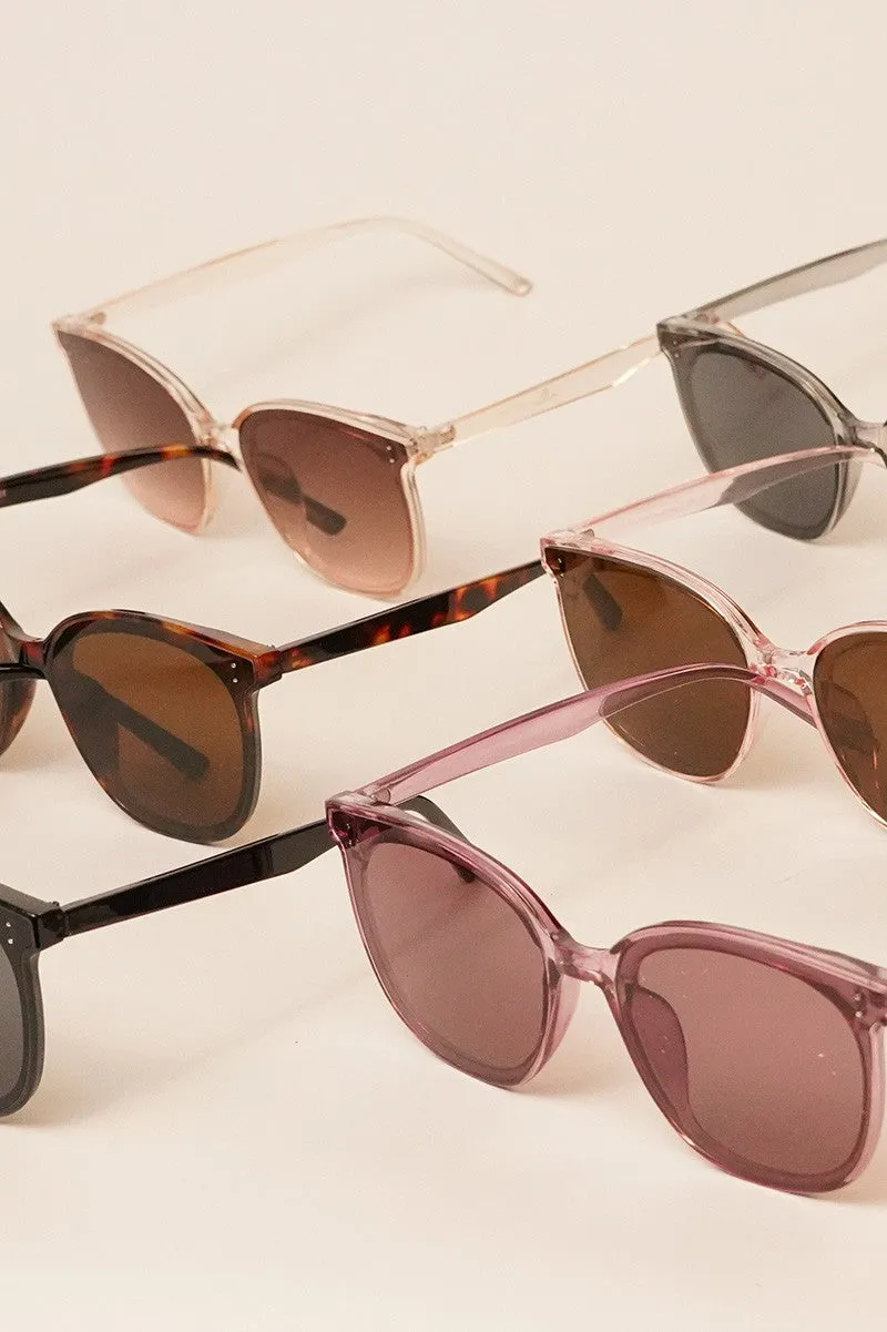 Oversized Butterfly Gradient Sunglasses