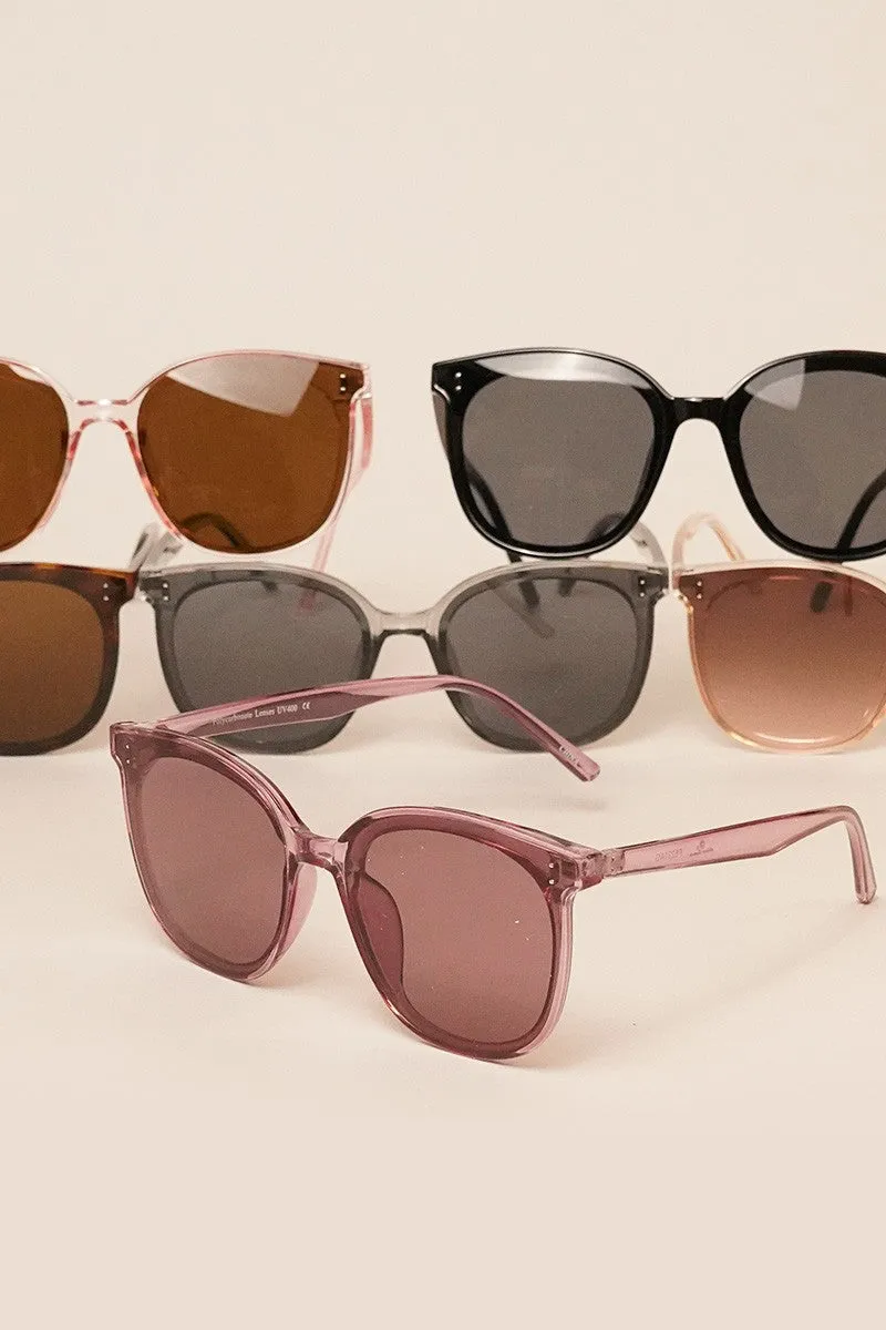 Oversized Butterfly Gradient Sunglasses