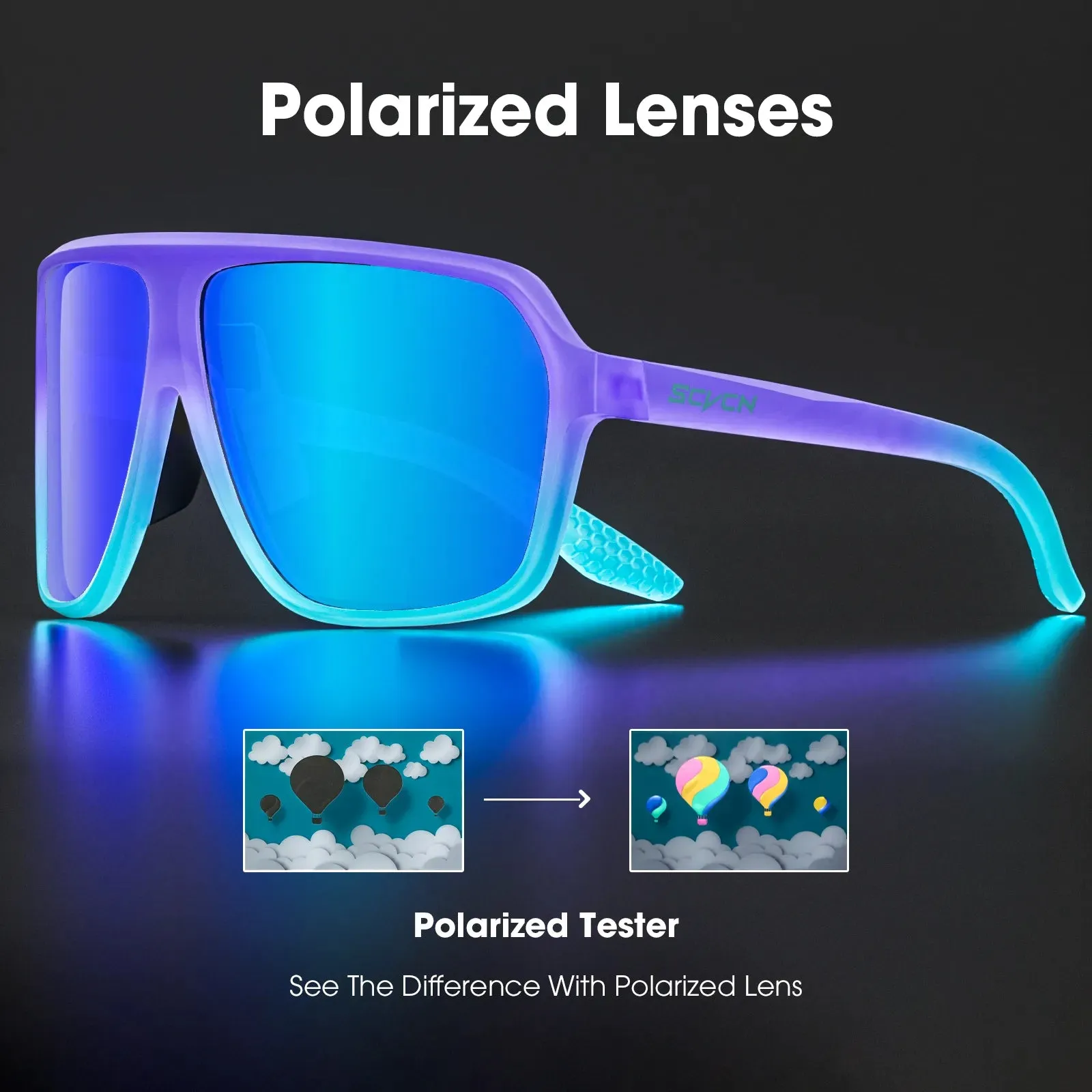 Polarized Cycling Glasses Men MTB Cycling Sunglasses Women Road Bike Glasses UV400 Bicycle Glasses Outdoor Photochromic Glasses