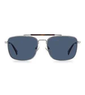 Polaroid Men's Blue Square Sunglasses