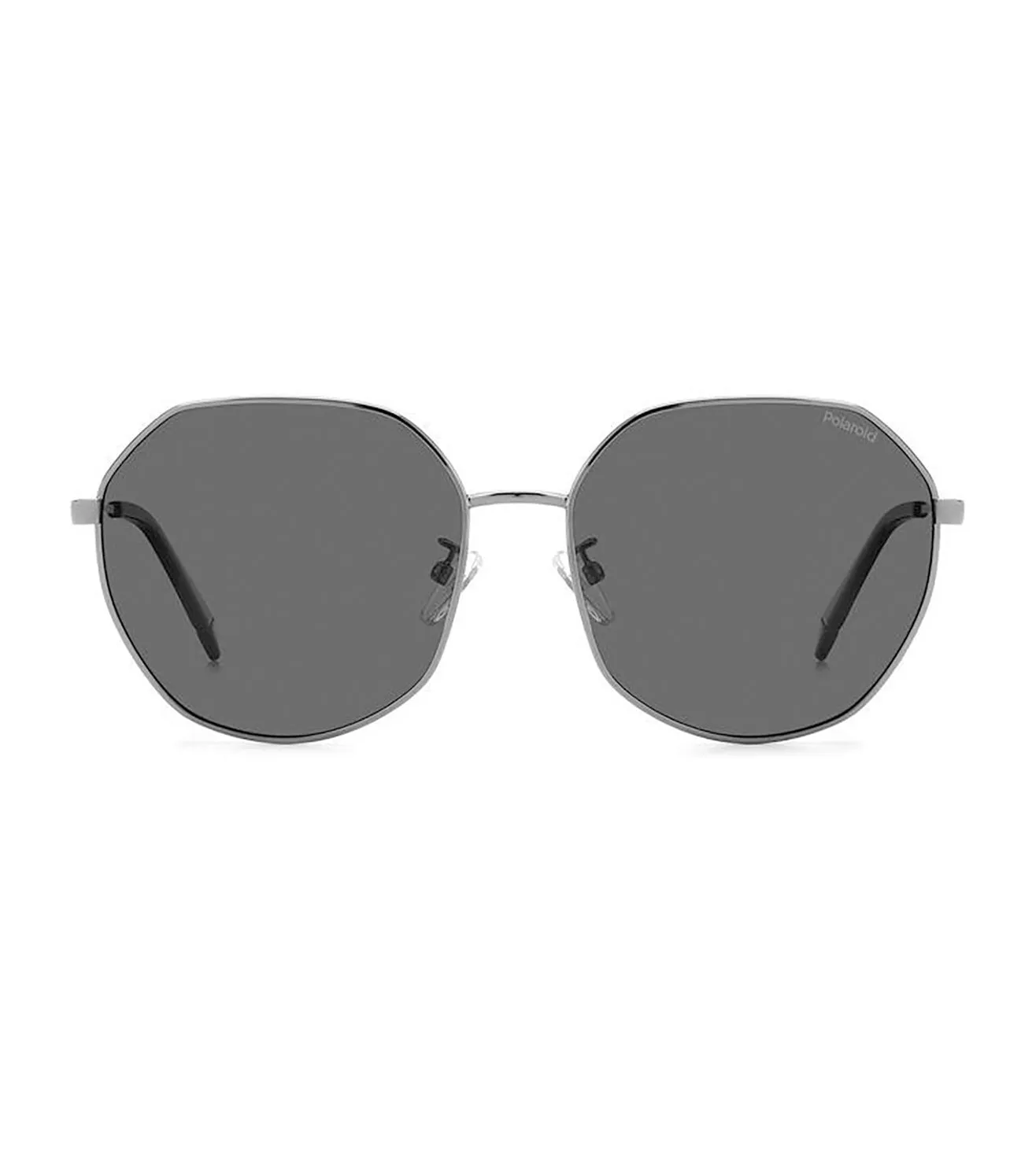 Polaroid Women's Grey Polarized Geometric Sunglasses