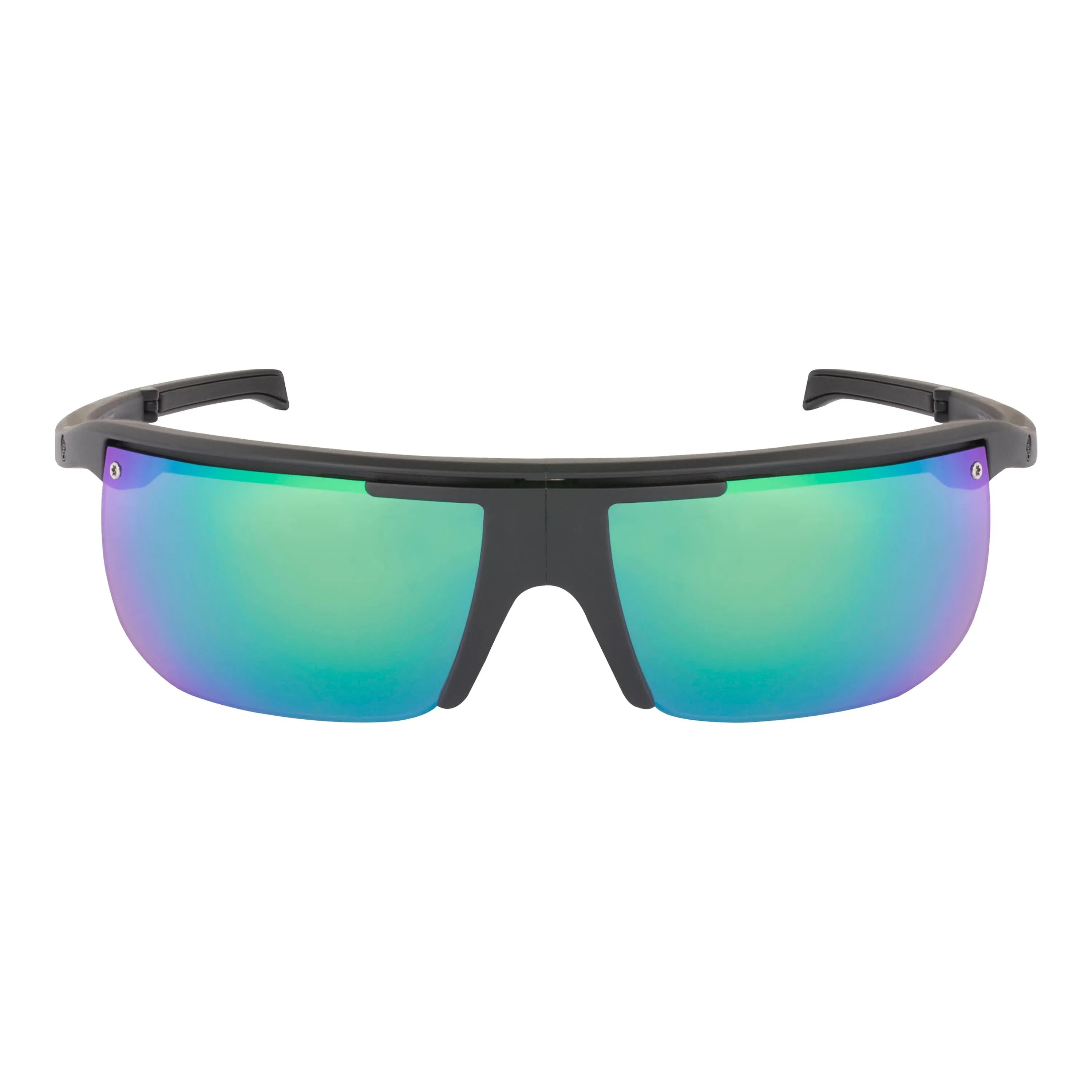 POPART | Polarized, Matte Black, Green Mirror, Small