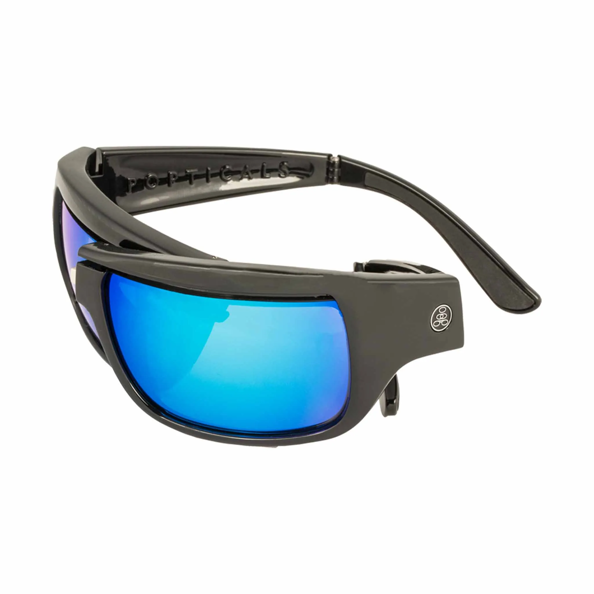 POPH2O | Polarized, Gloss Black, Blue Mirror