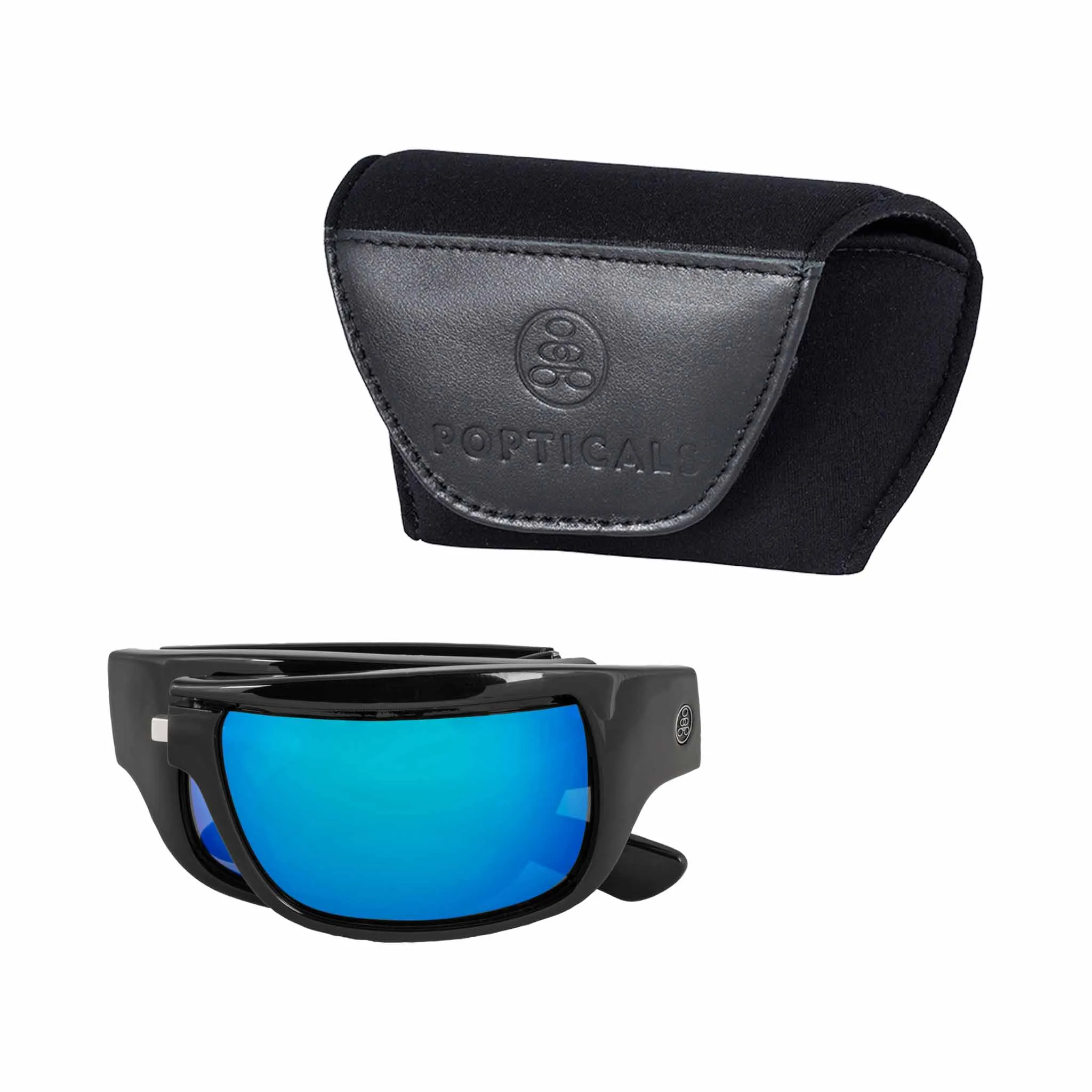 POPH2O | Polarized, Matte Black, Green Mirror