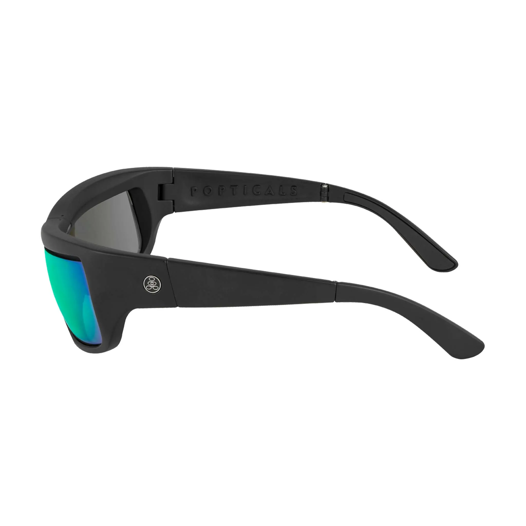 POPH2O | Polarized, Matte Black, Green Mirror