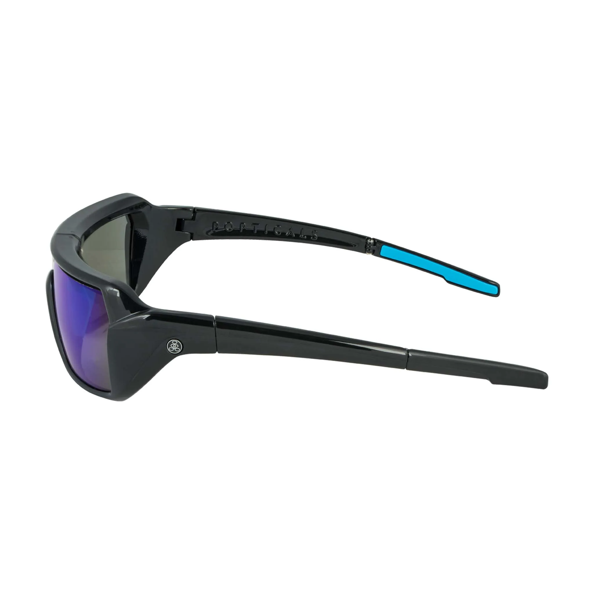 POPSTORM | Non-Polarized, Gloss Black, Blue Mirror
