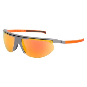POPTRAIL | Polarized, Matte Gray/Orange, Orange Mirror, Small