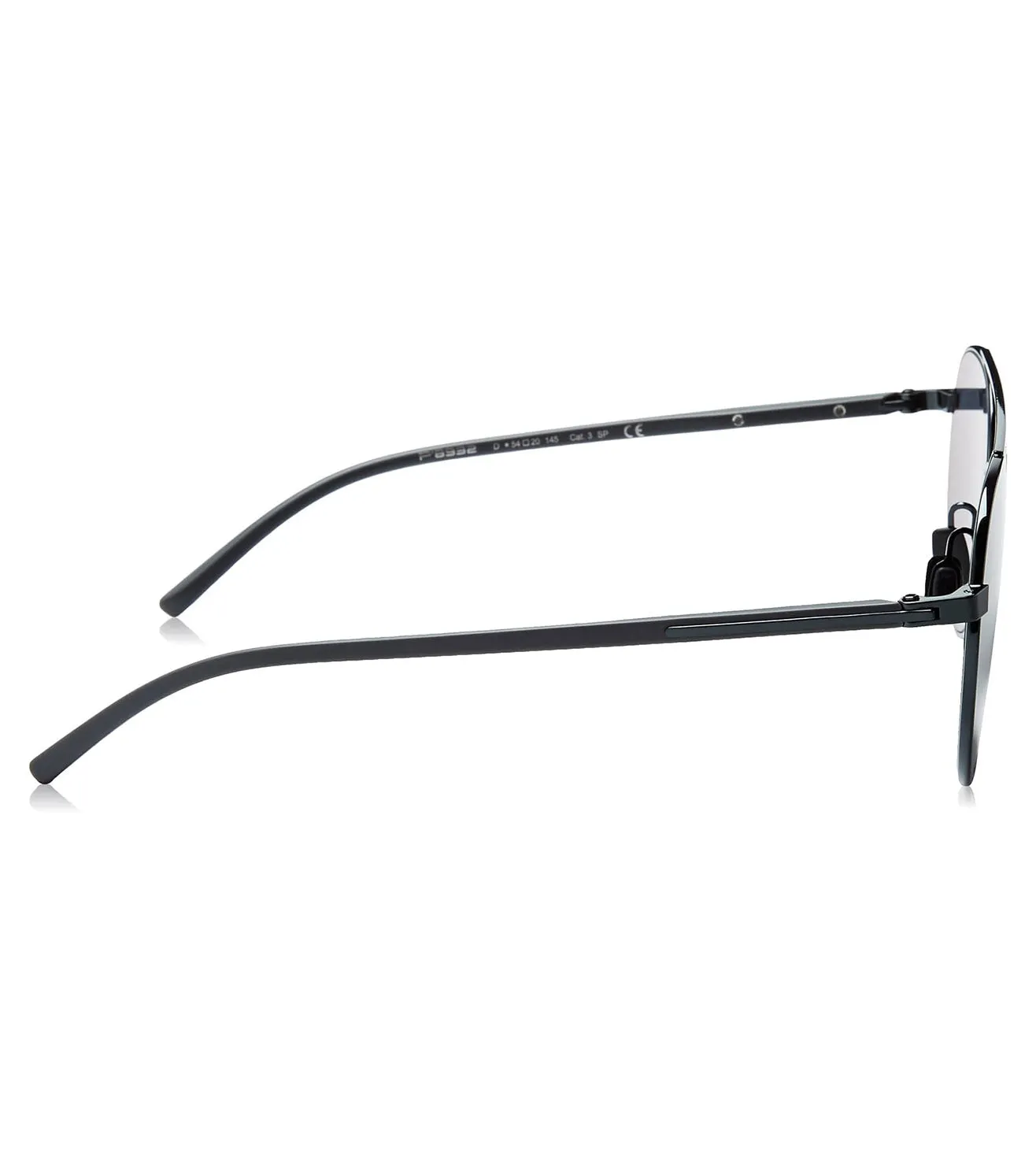 Porsche Design Unisex Blue-Mirrored Round Sunglasses