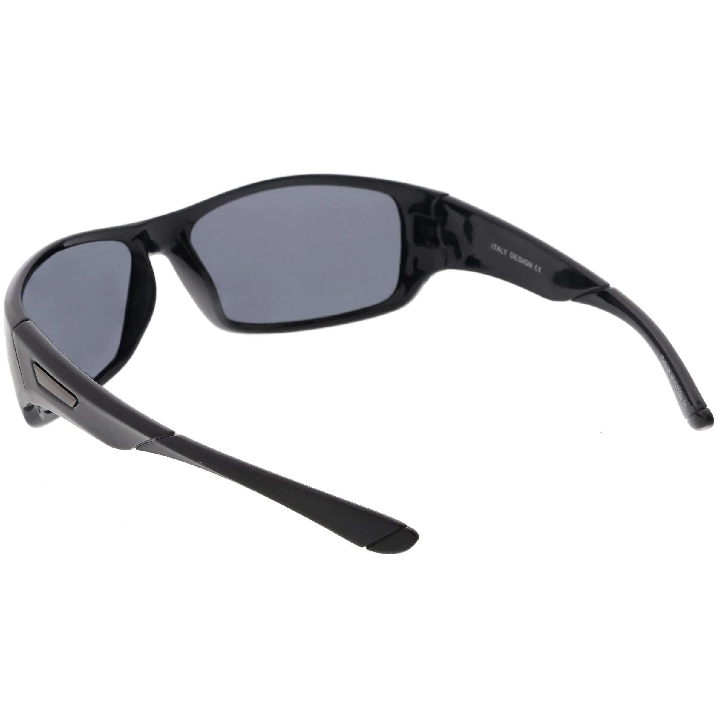 Premium Polarized Sports Wrap Rectangle Sunglasses C794 65mm