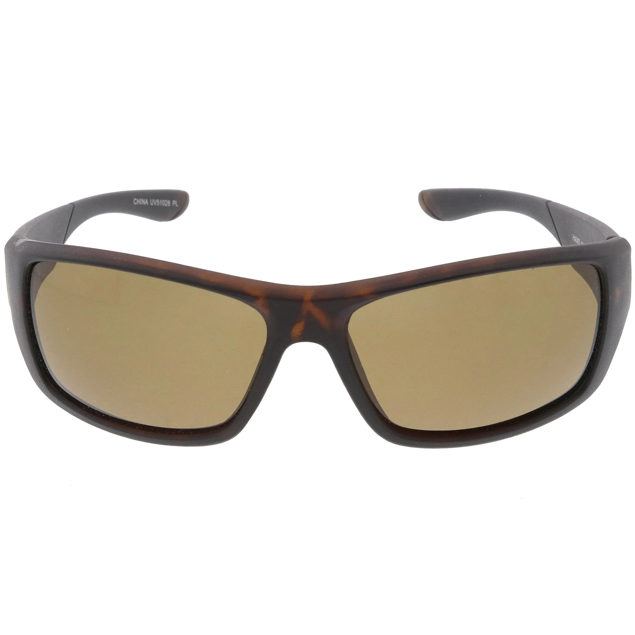 Premium Polarized Sports Wrap Rectangle Sunglasses C794 65mm