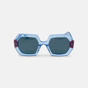 Pulse Acetate Geometric Sunglasses
