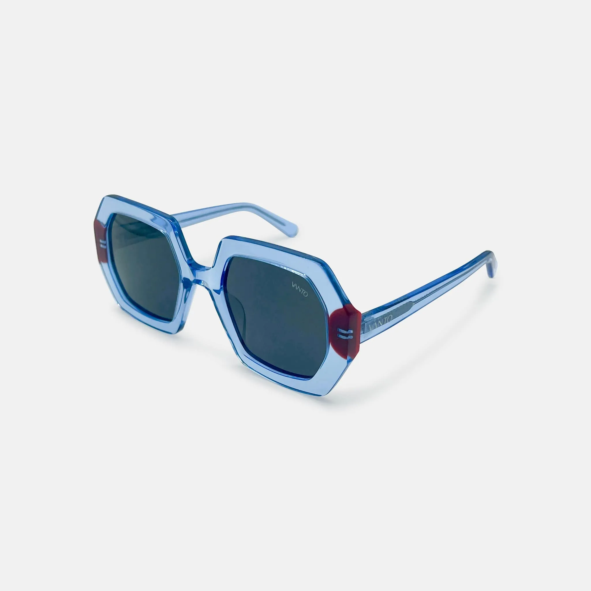 Pulse Acetate Geometric Sunglasses