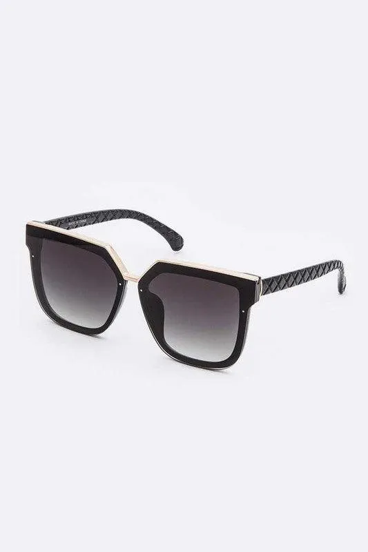 "Elisa" Cateye Plastic Sunglasses