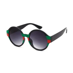 "Fall Classy" Round Plastic Sunglasses