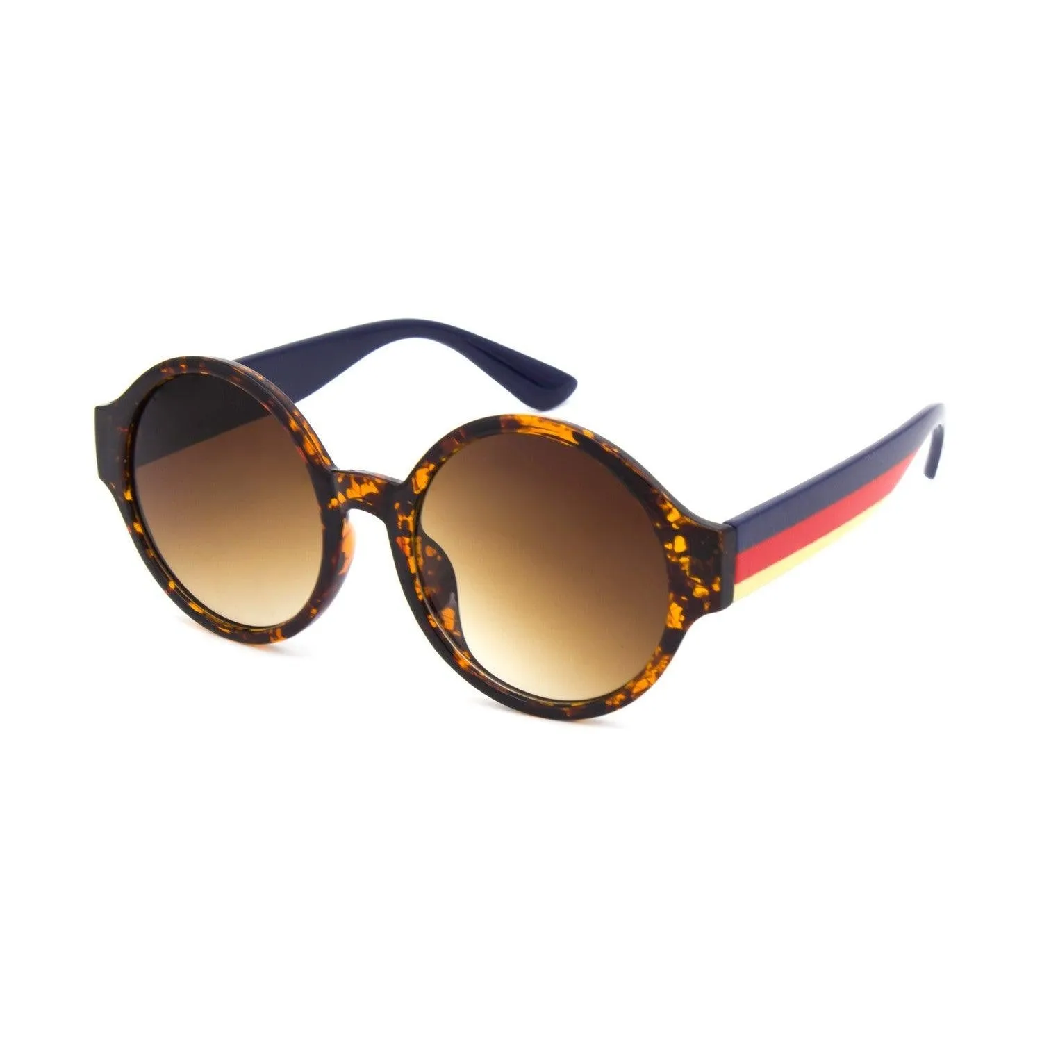 "Fall Classy" Round Plastic Sunglasses