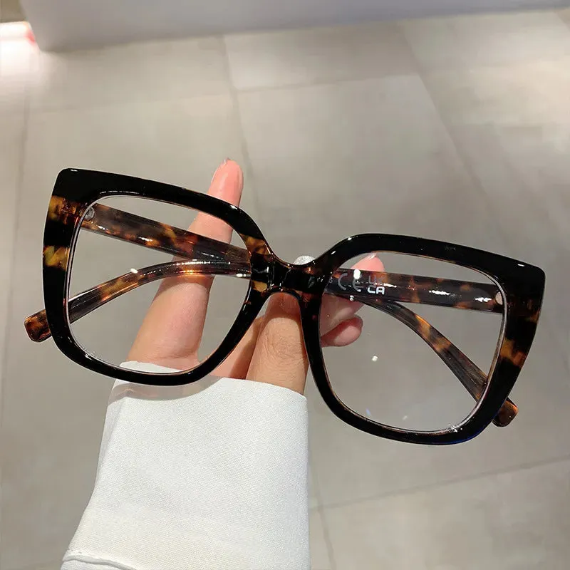 "Hissy Fit" Vintage Cat Eye Plastic Optical Frame Glasses