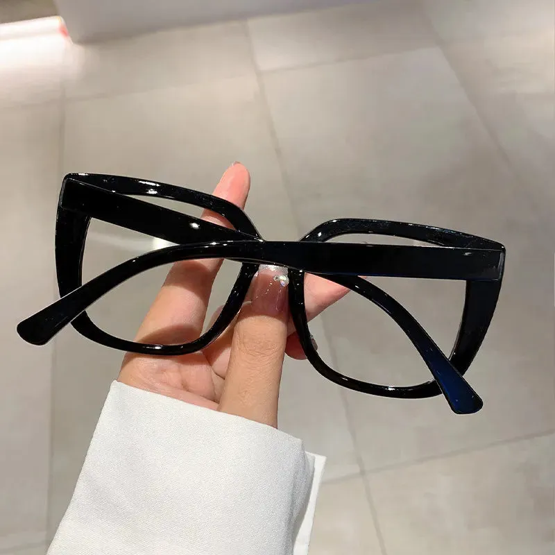 "Hissy Fit" Vintage Cat Eye Plastic Optical Frame Glasses