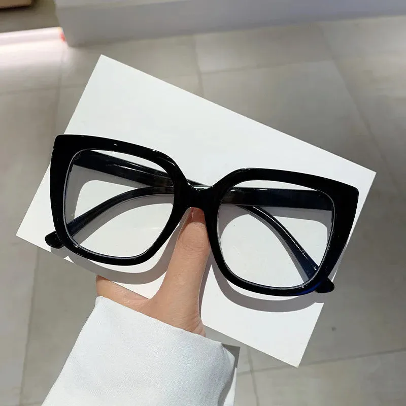 "Hissy Fit" Vintage Cat Eye Plastic Optical Frame Glasses
