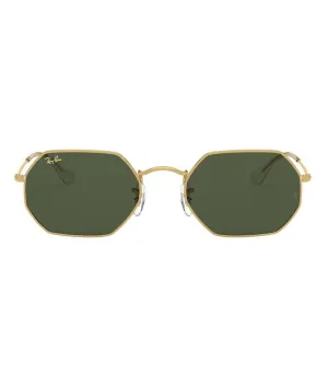 Ray Ban Unisex Green Geometric Sunglasses