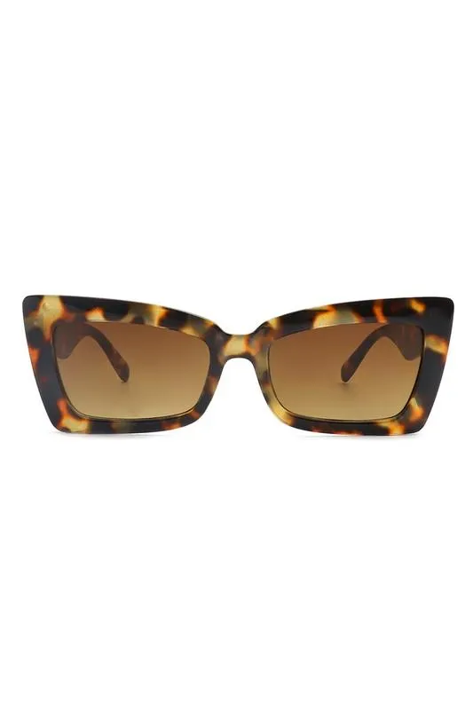 Retro Cateye Plastic Frame Sunglasses
