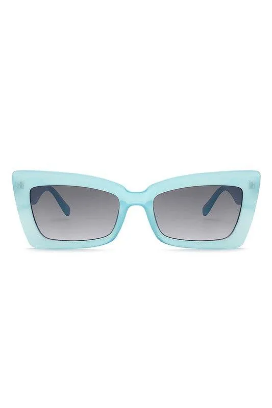 Retro Cateye Plastic Frame Sunglasses