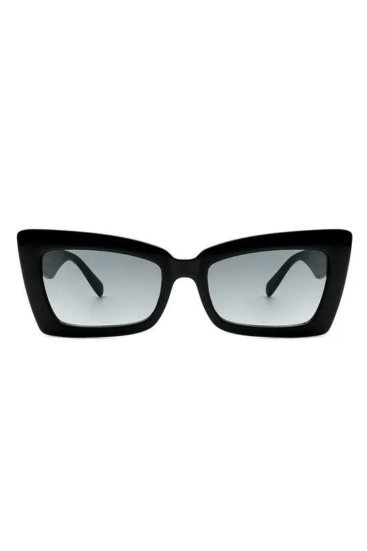Retro Cateye Plastic Frame Sunglasses