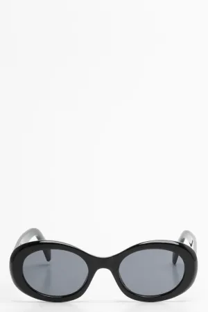 Round Sunglasses Black