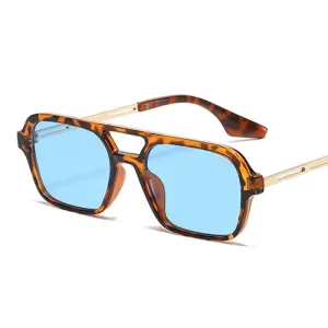 Small Frame Square Sunglasses Woman Luxury Vintage Style