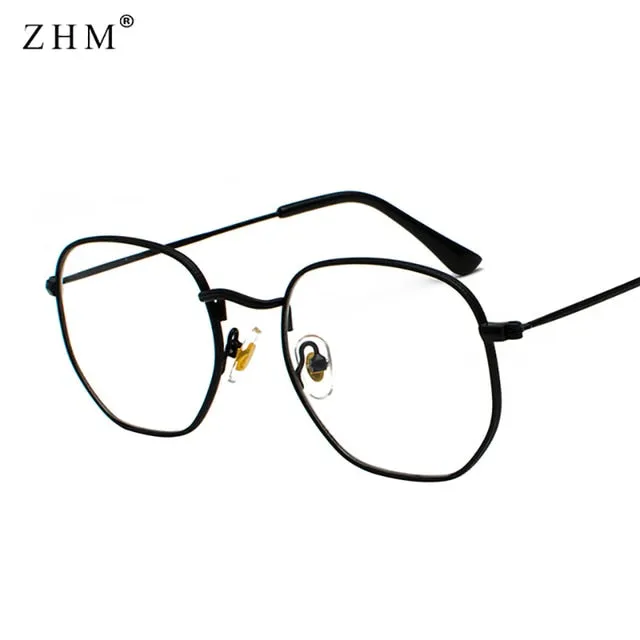 Square Metal Frame Sunglasses