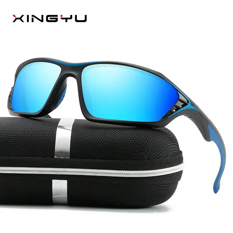 The New Man Polarized Sunglasses Movement Fishing Glasses Ski Sunglasses Dazzle Colour Film Driving Glasses