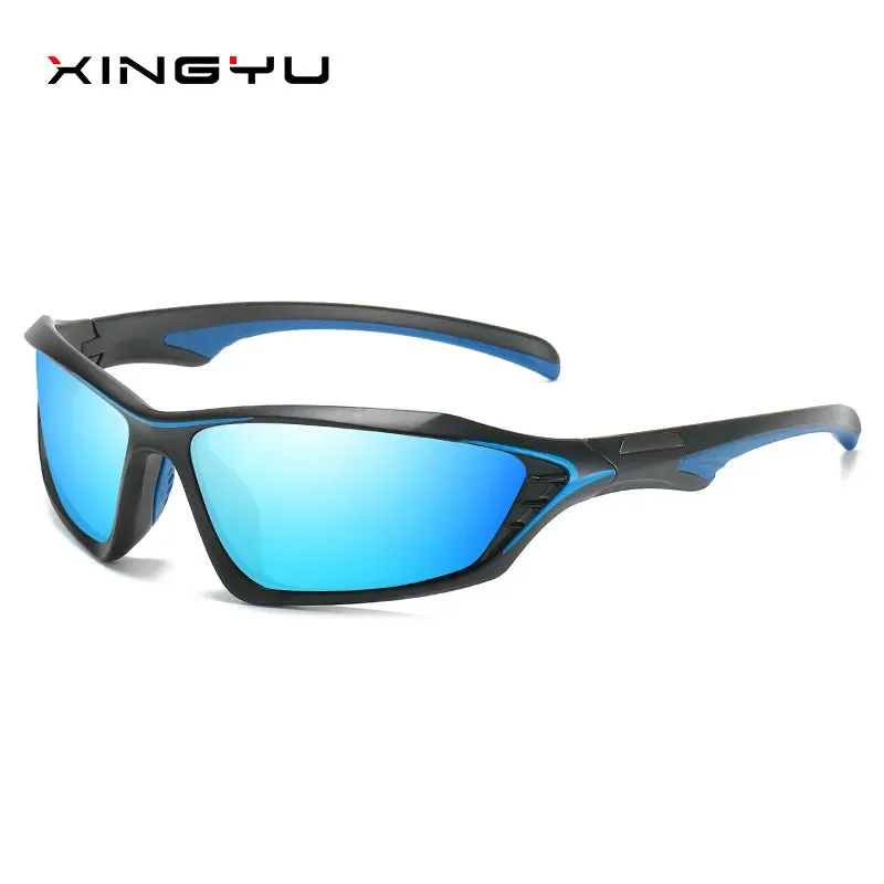 The New Man Polarized Sunglasses Movement Fishing Glasses Ski Sunglasses Dazzle Colour Film Driving Glasses