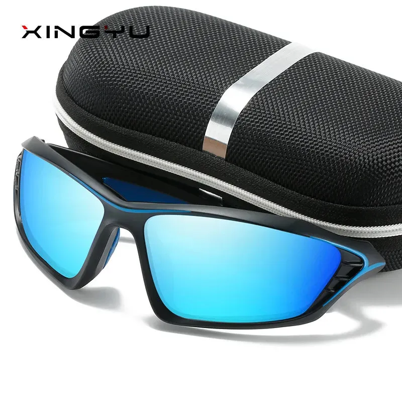 The New Man Polarized Sunglasses Movement Fishing Glasses Ski Sunglasses Dazzle Colour Film Driving Glasses