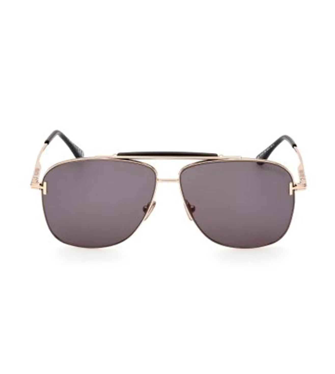 Tom Ford Jaden Men's Grey Aviator Sunglasses